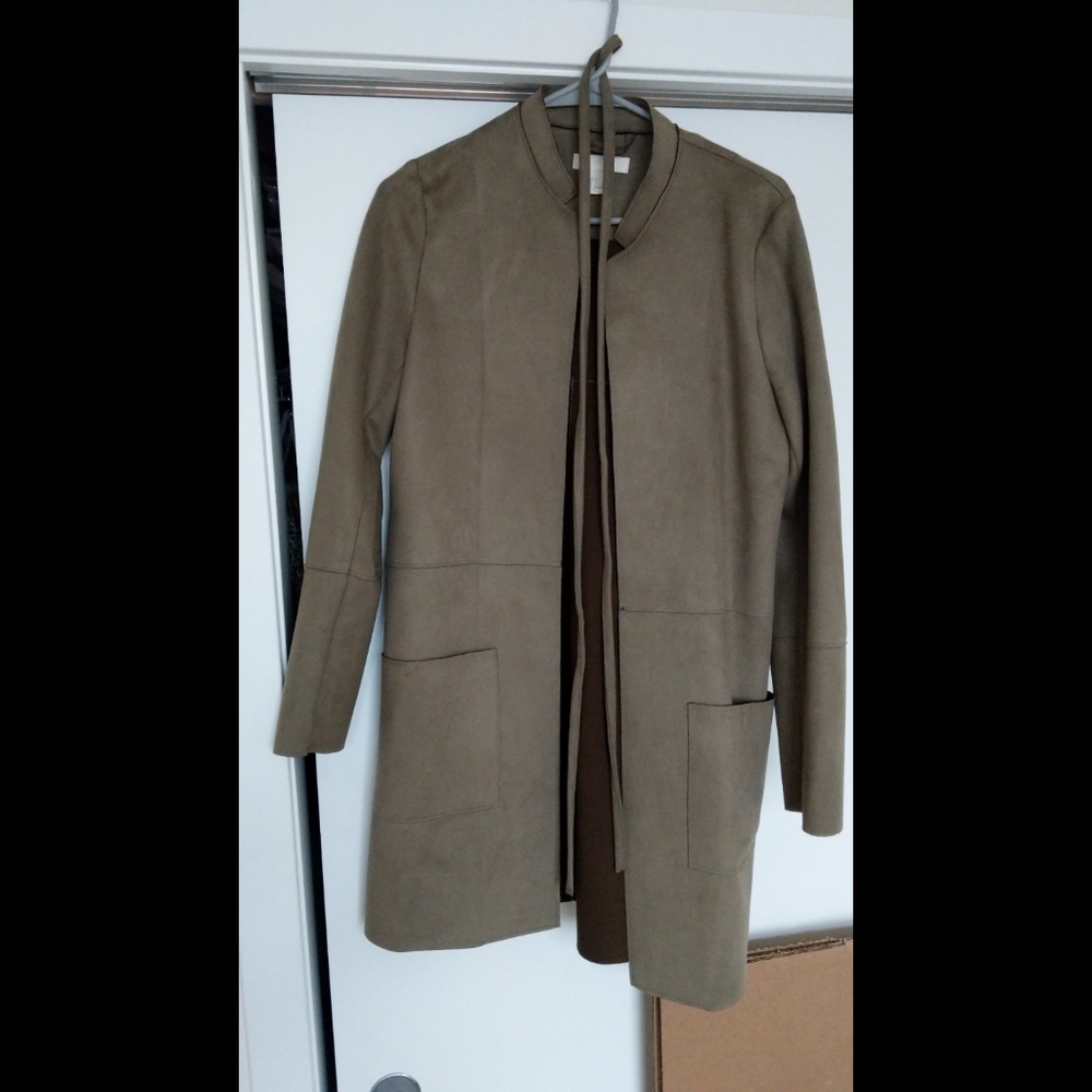 Faux Suede Light Jacket